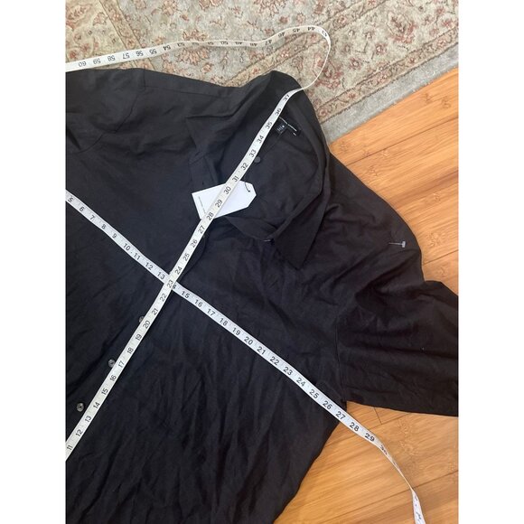 NWT Universal Standard Black Dawn Linen Hi Low Tunic size 18-20 - Picture 10 of 11